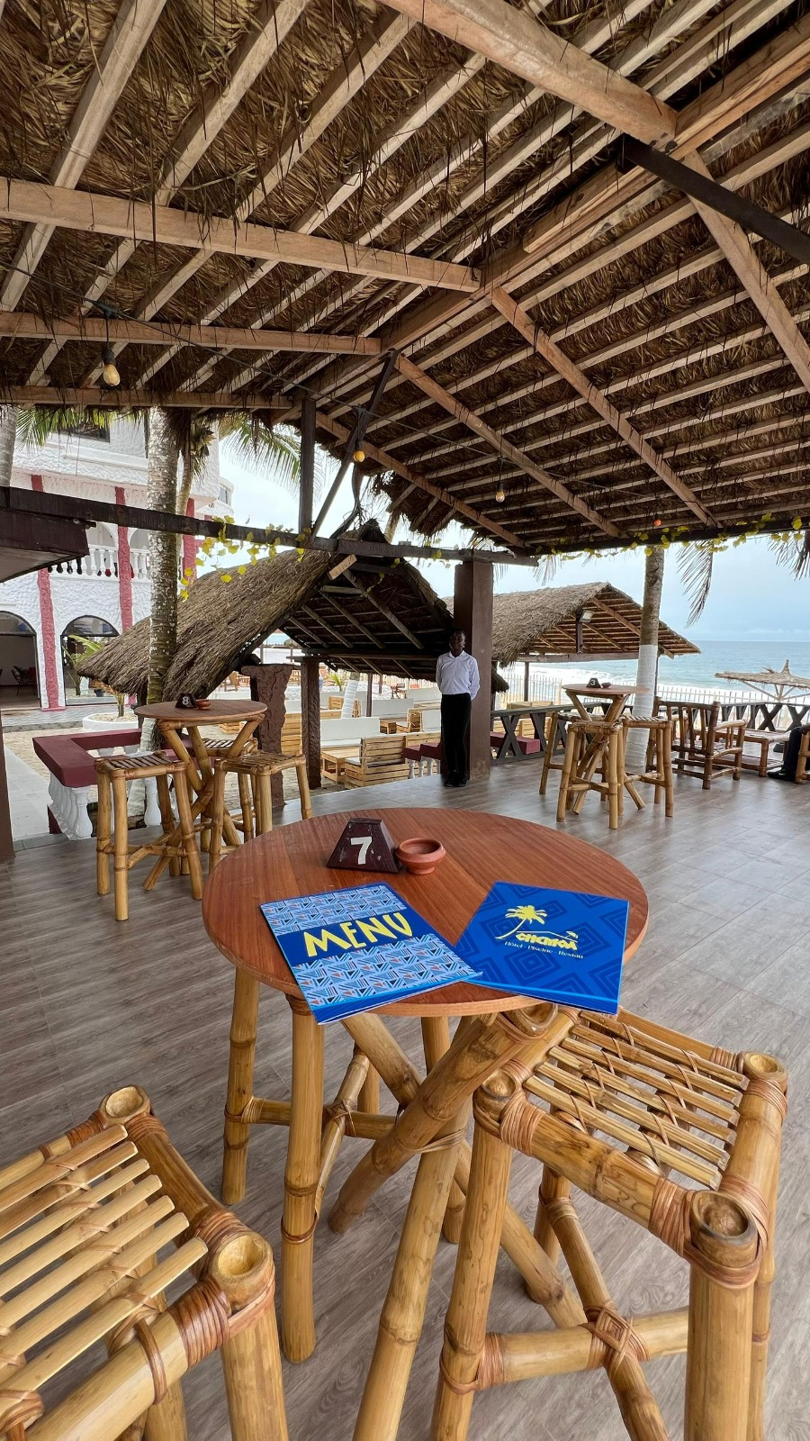 Vue océan Hôtel Chemoa Côte d'Ivoire
